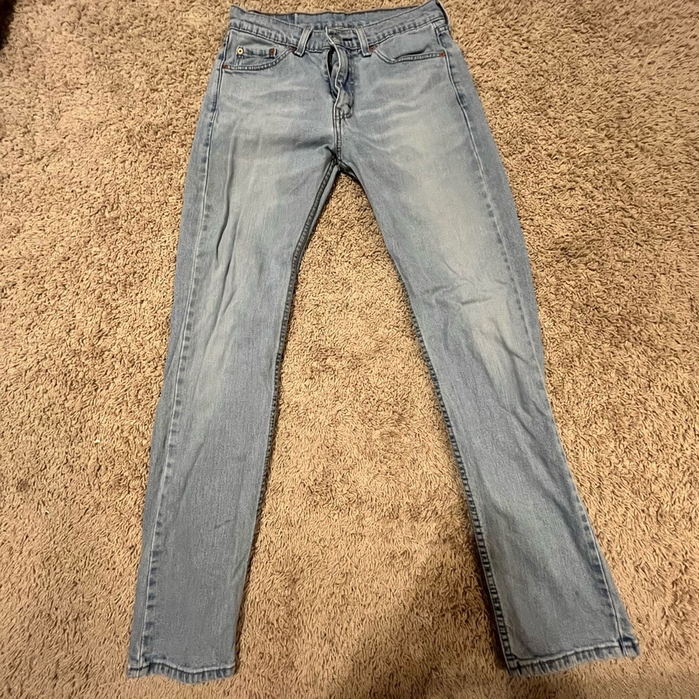 Levi’s 505 blue washed jeans